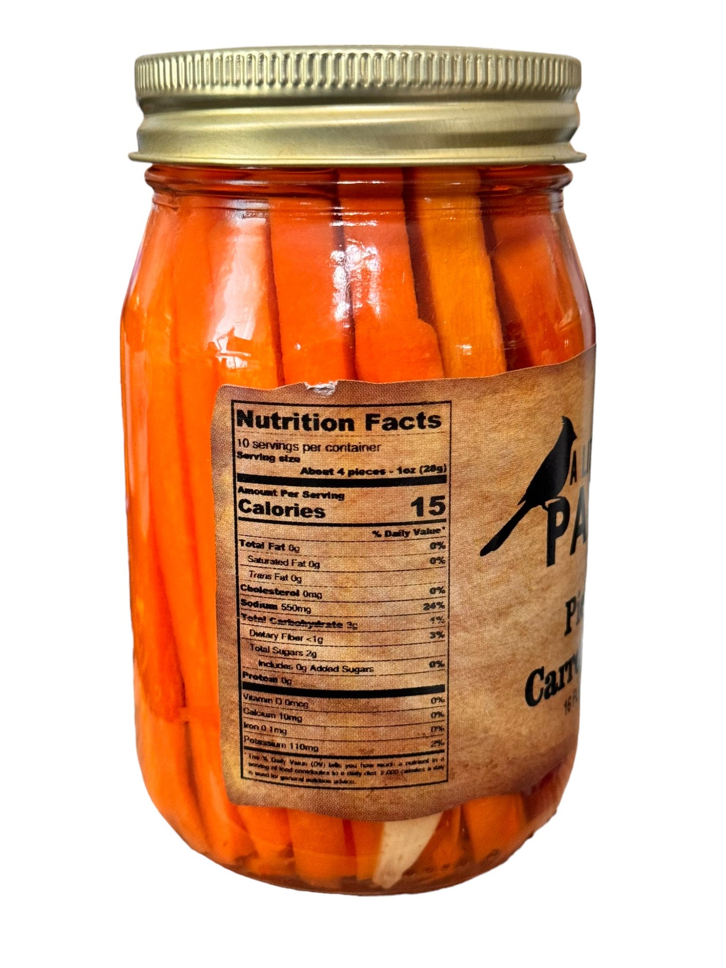 Pickled Carrot Sticks